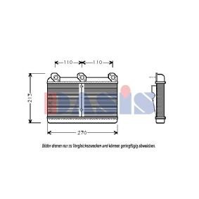 Compre Radiador de calefacción de AKS DASIS online para 8 (E31) a precios moderados