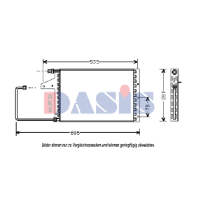 Compre Condensador de ar condicionado de AKS DASIS online para AX Hatchback a preços moderados