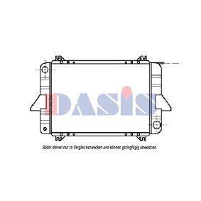 Compre Radiador de AKS DASIS online para Patrol III/1 SUV (W160) a preços moderados