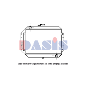 Compre Radiador de AKS DASIS online para BLUEBIRD (B610) a preços moderados