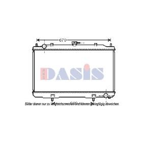 Compre Radiador de AKS DASIS online para MAXIMA QX (A33) a preços moderados