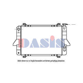 Compre Radiador de AKS DASIS online para Patrol III/1 SUV (W160) a preços moderados