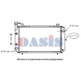 Compre Radiador de AKS DASIS online para SUNNY II Coupé (B12) a precios moderados