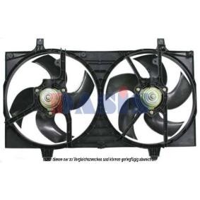 Compre Ventilador de radiador de AKS DASIS online para ALMERA II Hatchback (N16) a precios moderados