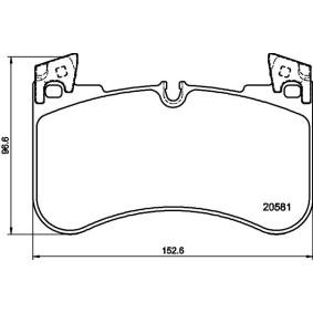 Bremsbeläge 8DB 355 039-881 von HELLA günstig für 77,32 € online kaufen