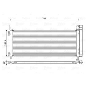 Comprar Condensador, aire acondicionado de VALEO 822619 a bajo precio de 153,65 €