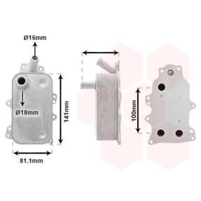 Comprar Enfriador de aceite de VAN WEZEL 18013720 a bajo precio de 68,52 €