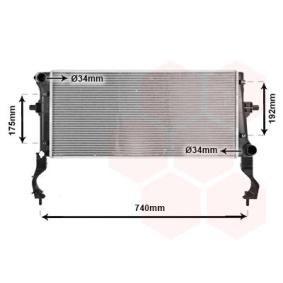 Acquista Radiatore motore da VAN WEZEL 82012738 a buon mercato per soli 126,42 €