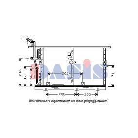 Compre Condensador de ar condicionado de AKS DASIS online para SL (R129) a preços moderados