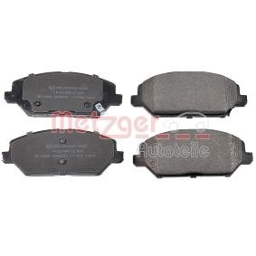 Bremsbeläge 1170929 von METZGER günstig für 46,48 € online kaufen