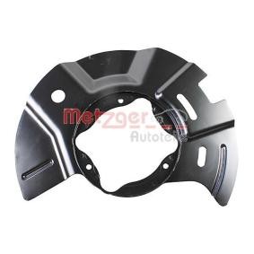 Acquista Lamiera paraspruzzi disco freno da METZGER 6115412 a buon mercato per soli 24,40 €