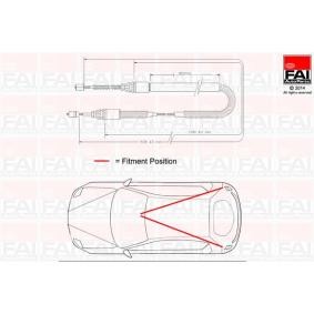 Handbremsseil FBC0117 von FAI AutoParts günstig für 18,04 € online kaufen