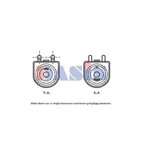 Ölkühler 166004N von AKS DASIS günstig für 119,23 € online kaufen