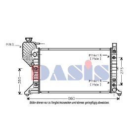 Comprar Condensador, aire acondicionado de AKS DASIS 172030N a bajo precio de 279,24 €