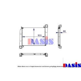 Compre Radiador de óleo, óleo do motor da AKS DASIS 176160N a um preço baixo por 483,09 €