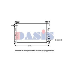 Achetez des Radiateur de chez AKS DASIS en ligne pour Safrane I phase 1 3/5 portes (B54) à prix modérés