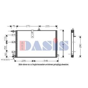 Acquista Condensatore climatizzatore da AKS DASIS 192070N a buon mercato per soli 83,61 €