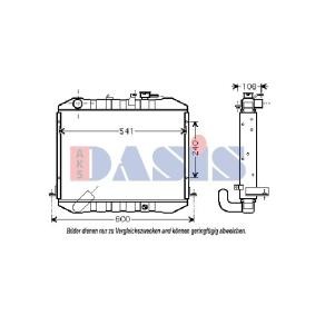 Acquista Radiatore da AKS DASIS online per Dyna 150 Camion pianale / Telaio (_Y_) a prezzi moderati