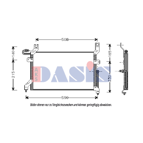 Compre Condensador de aire acondicionado de AKS DASIS online para SWIFT Descapotable (SF413) a precios moderados