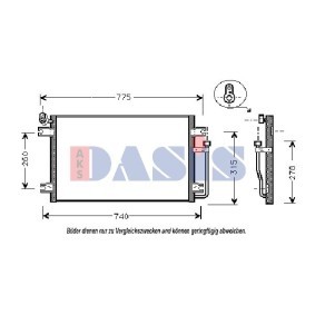 Comprar Condensador, aire acondicionado de AKS DASIS 512008N a bajo precio de 154,40 €