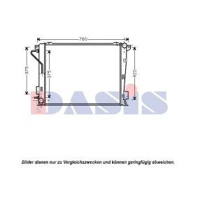 Compre Radiador de AKS DASIS online para GRANDEUR (TG) a precios moderados