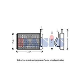 Achetez des Radiateur de chauffage de chez AKS DASIS en ligne pour SONATA III (Y-3) à prix modérés