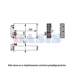 Acquista Evaporatore climatizzatore da AKS DASIS 820325N a buon mercato per soli 451,66 €
