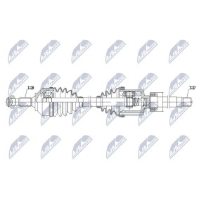 Achetez des Arbre de transmission NTY NPW-CT-099 à prix pour 245,44 €