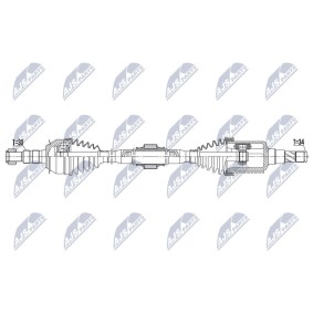 Comprar Árbol de transmisión de NTY NPW-DW-035 a bajo precio de 260,43 €