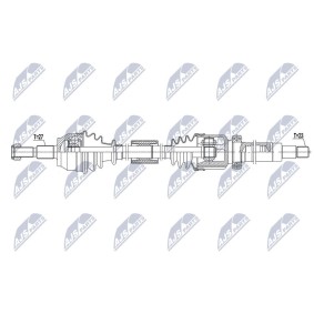 Achetez des Arbre de transmission NTY NPW-FR-113 à prix pour 158,49 €