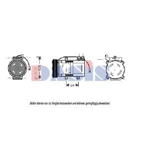 Köp AC-kompressor av AKS DASIS 850764N till det låga priset 3713,15 kr