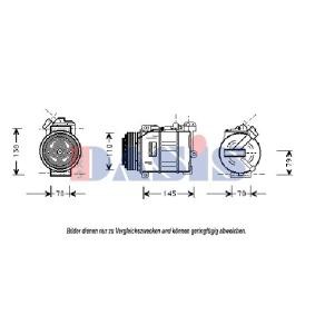 Klimakompressor 852170N von AKS DASIS günstig für 335,75 € online kaufen