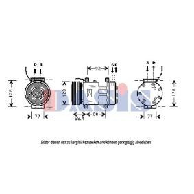 Comprar Compresor, aire acondicionado de AKS DASIS 853560N a bajo precio de 193,57 €
