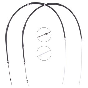 Handbremsseil 124C1087 von RIDEX günstig für 50,14 € online kaufen