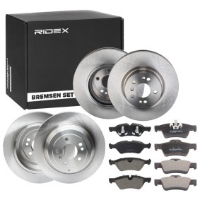 Acquista Kit dischi e pastiglie da RIDEX online per Classe R (W251, V251) a prezzi moderati