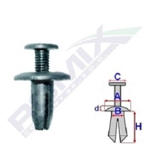Achetez des Rivet ROMIX B22091 à prix pour 1,25 €