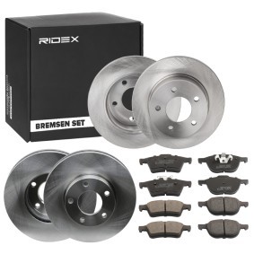 Bremsscheiben und -beläge 3405B1739 von RIDEX günstig für 159,52 € online kaufen