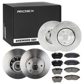 Achetez des Kit disque et plaquette de frein de chez RIDEX en ligne pour Vivaro Van (X82) à prix modérés