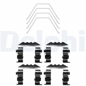 Achetez des Kit d'accessoires, plaquette de frein à disque de chez DELPHI en ligne pour i20 III (BC3, BI3) à prix modérés