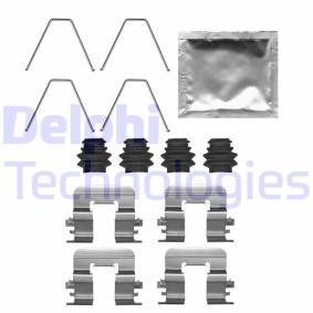 Compre Kit de acessórios, pastilhas de travão de DELPHI online para SOUL III Cargo (SK3) a preços moderados