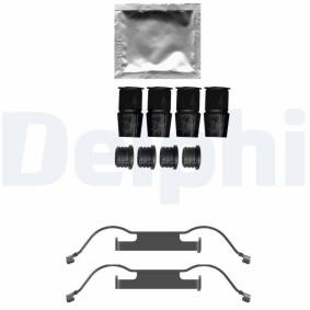 Compre Kit de accesorios, pastillas de frenos de DELPHI online para 3008 III (P64) a precios moderados
