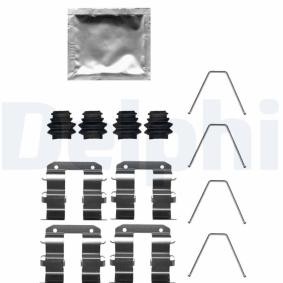 Achetez des Kit d'accessoires, plaquette de frein à disque de chez DELPHI en ligne pour SONATA VI (YF) à prix modérés