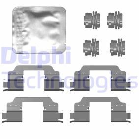 Compre Kit de accesorios, pastillas de frenos de DELPHI online para KA+ Sedán (TK, FK) a precios moderados