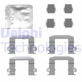 Achetez des Kit d'accessoires, plaquette de frein à disque de chez DELPHI en ligne pour SANTA FÉ IV Camionnette/SUV (TM) à prix modérés