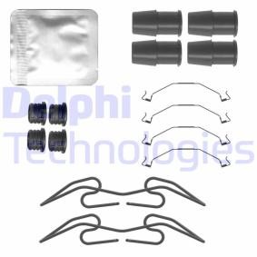 Achetez des Kit d'accessoires, plaquette de frein à disque de chez DELPHI en ligne pour Kodiaq II (PS7) à prix modérés