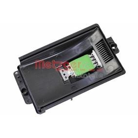 Compre Resistência, ventilador do habitáculo da METZGER 0917692 a um preço baixo por 19,24 €