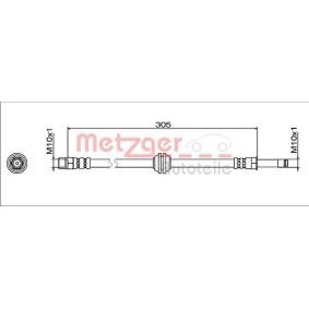 Achetez des Flexible de frein de chez METZGER en ligne pour 5 Touring (G31) à prix modérés