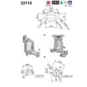 Katalysator 22115 von AS günstig für 388,59 € online kaufen