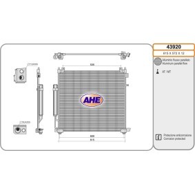 Klimakondensator 43920 von AHE günstig für 219,79 € online kaufen