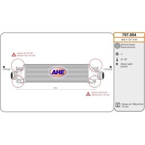 Ladeluftkühler 707.004 von AHE günstig für 183,15 € online kaufen